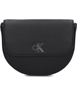 Calvin Klein Umhängetasche Minimal Monogram Sad Damen - Schwarz