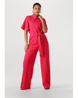 Pom Damen Jumpsuits Jumpsuit Bright Rose - Rot