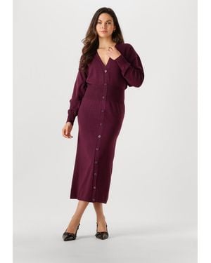 Ydence Damen Kleider Knitted Dress Claudia - Lila