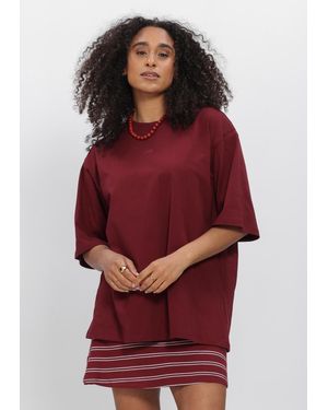 Gestuz Damen Tops & T-Shirts Gztimune Tee - Rot