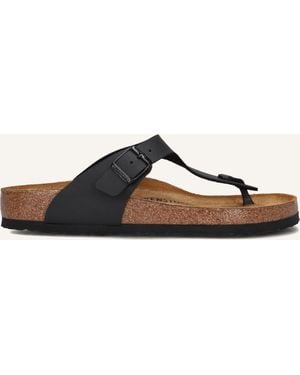 Birkenstock Herren Pantoletten Gizeh - Schwarz
