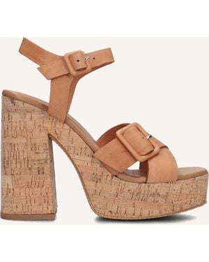 Notre-v Damen Sandalen 618009 - Braun