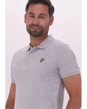 Lyle & Scott Polo-Shirt Plain Polo Shirt Herren - Lila