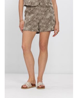 Object Damen Hosen Objkerry Hw Shorts - Grün