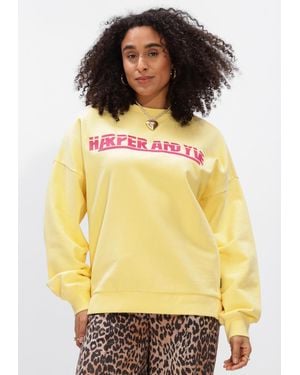 Harper & Yve Damen Pullover & Cardigans Lex-Sw - Gelb