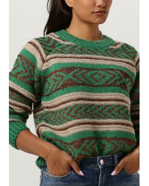 Scotch & Soda Pullover Fair Isle Pullover - Grün