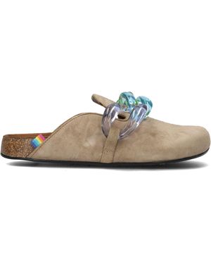 Kurt Geiger Slipper Ozark Chain - Schwarz