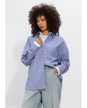 ELEH Damen Blusen Ss260034 - Blau