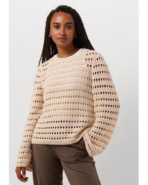 Modström Damen Pullover & Cardigans Kolbymd O-Neck - Natur