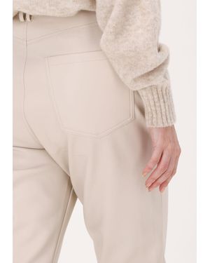 Simplee Straight Leg Jeans Lena - Natur