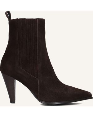Notre-v Damen Stiefeletten 8928 - Schwarz