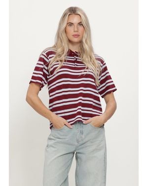 Notre-v Damen Tops & T-Shirts Nv-Inse - Rot