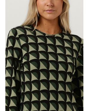 Ana Alcazar Minikleid Dress Wide Sleeves - Grün