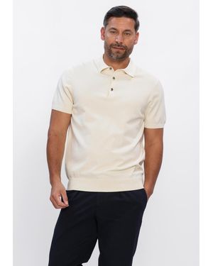 Profuomo Herren Polos & T-Shirts Luxury Basic - Weiß