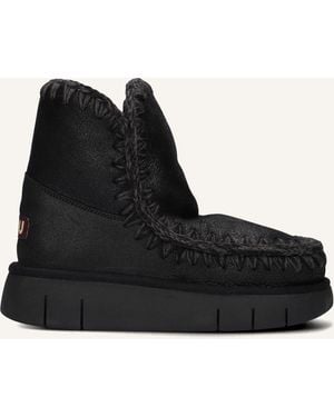 Mou Damen Stiefel Eskimo 18 Bounce - Schwarz