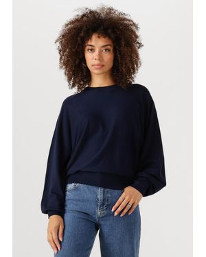 Minus Damen Pullover & Cardigans Dana Bat Sleeve Knit Pullover - Blau