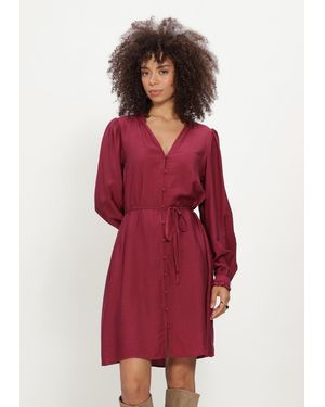 MSCH Copenhagen Damen Kleider Mschmyla Peninna Dress - Rot