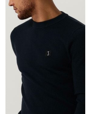 Butcher of Blue Butcher Of Pullover Structure Crew Herren - Blau