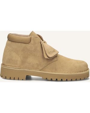 Clarks Damen Schnürschuhe Desert 2456 Rock - Schwarz