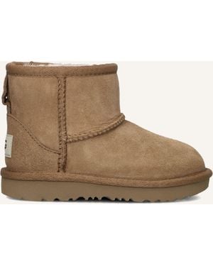 UGG Mädchen Stiefel Classic Mini Ii T - Schwarz