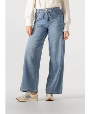 Object Damen Jeans Objrosie Mw Wide Jeans - Blau