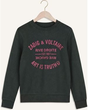 Zadig & Voltaire Mädchen Pullover & Cardigans X60867 - Grau