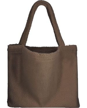 Studio Noos Shopper Chunky Teddy Mom-Bag Damen - Braun