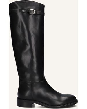 Lina Locchi Damen Stiefel Mw074 - Schwarz