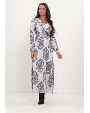 Neo Noir Damen Kleider Bretti Deco Drop Dress - Weiß
