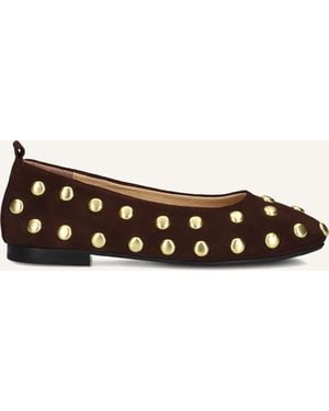 Stefano Lauran Damen Ballerinas 4669 - Schwarz