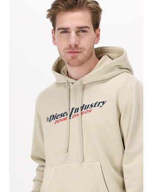 DIESEL Sweatshirt S-Ginn-Hood-Ind Herren - Natur
