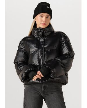 Neo Noir Damen Jacken Rhea Shiny Puffer Jacket - Schwarz