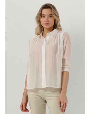 Minus Bluse Aneda 3/4 Sleeve Shirt Nicht-gerade - Natur