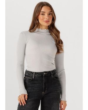 Rosemunde Damen Tops & T-Shirts Boston Turtleneck W/ Lurex - Weiß