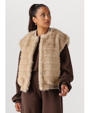 Nukus Damen Blazers Billy Gilet Stripe - Natur