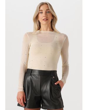 Silvian Heach Damen Tops & T-Shirts T-Shirt Ontim - Natur