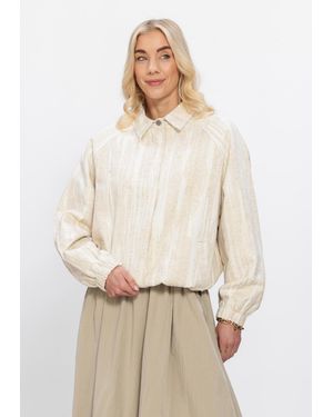 Simplee Damen Jacken Top Ls - Natur