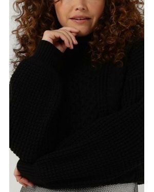 SELECTED Rollkragenpullover Birtha Knit Ls Rollneck Damen - Schwarz