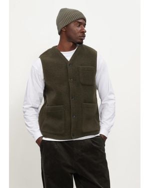 Anerkjendt Herren Pullover & Cardigans Akrasmus Boiled Wool - Grün