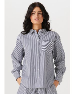 Another Label Damen Blusen Kyara Shirt - Grau
