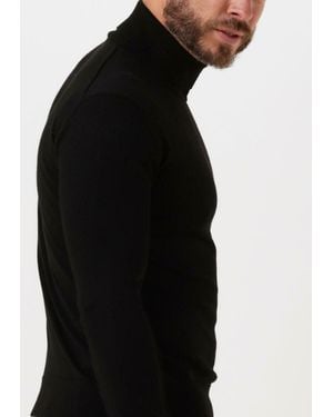 Genti Rollkragenpullover K6010-3262 Herren - Schwarz
