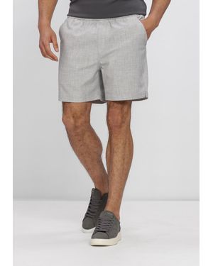 Plain Herren Hosen Turipl Shorts - Grau
