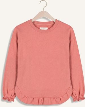 Nixnut Mädchen Pullover & Cardigans Ruffled Sweater - Lila