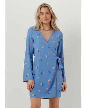 Envii Minikleid Enlime Ls Vn Dress Damen - Blau