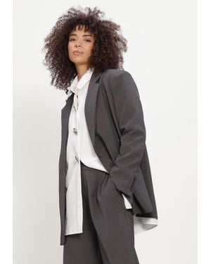 Studio Amaya Damen Blazers Puck Blazer - Grau