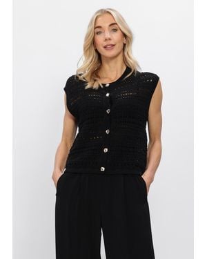 Notre-v Damen Pullover & Cardigans Nv-Hettina - Schwarz