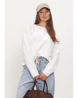 Catwalk Junkie Damen Pullover & Cardigans Soft Knit - Weiß