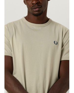 Fred Perry T-Shirt Ringer T-Shirt Herren - Natur