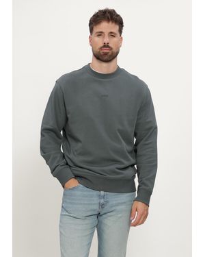 BOSS Herren Pullover & Cardigans Wesmallcrew - Grau