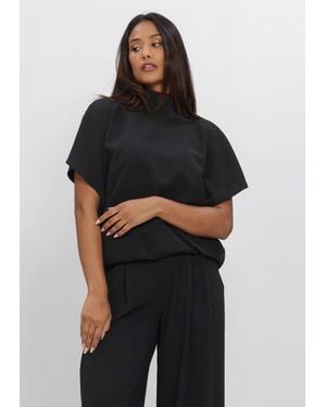 ELEH Damen Blusen Efw260269 - Schwarz